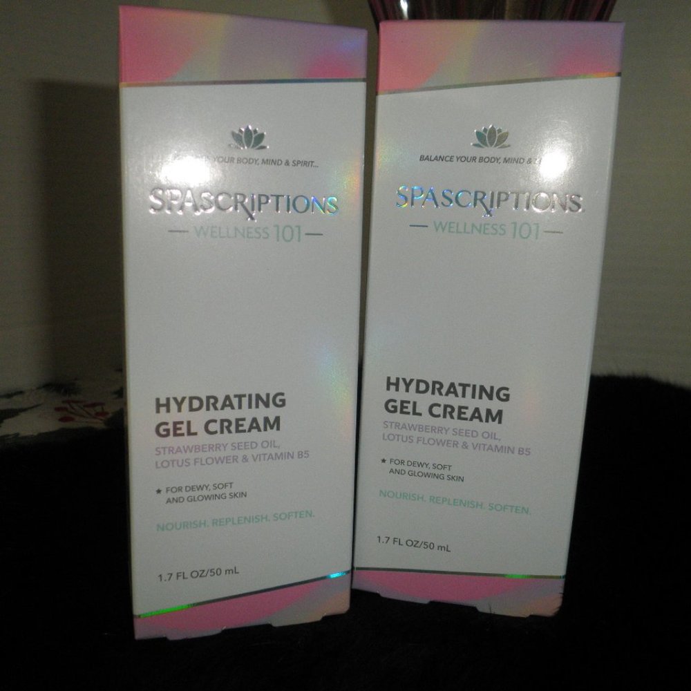 Spascriptions Wellness 101Hydrating Gel Cream Set NWT